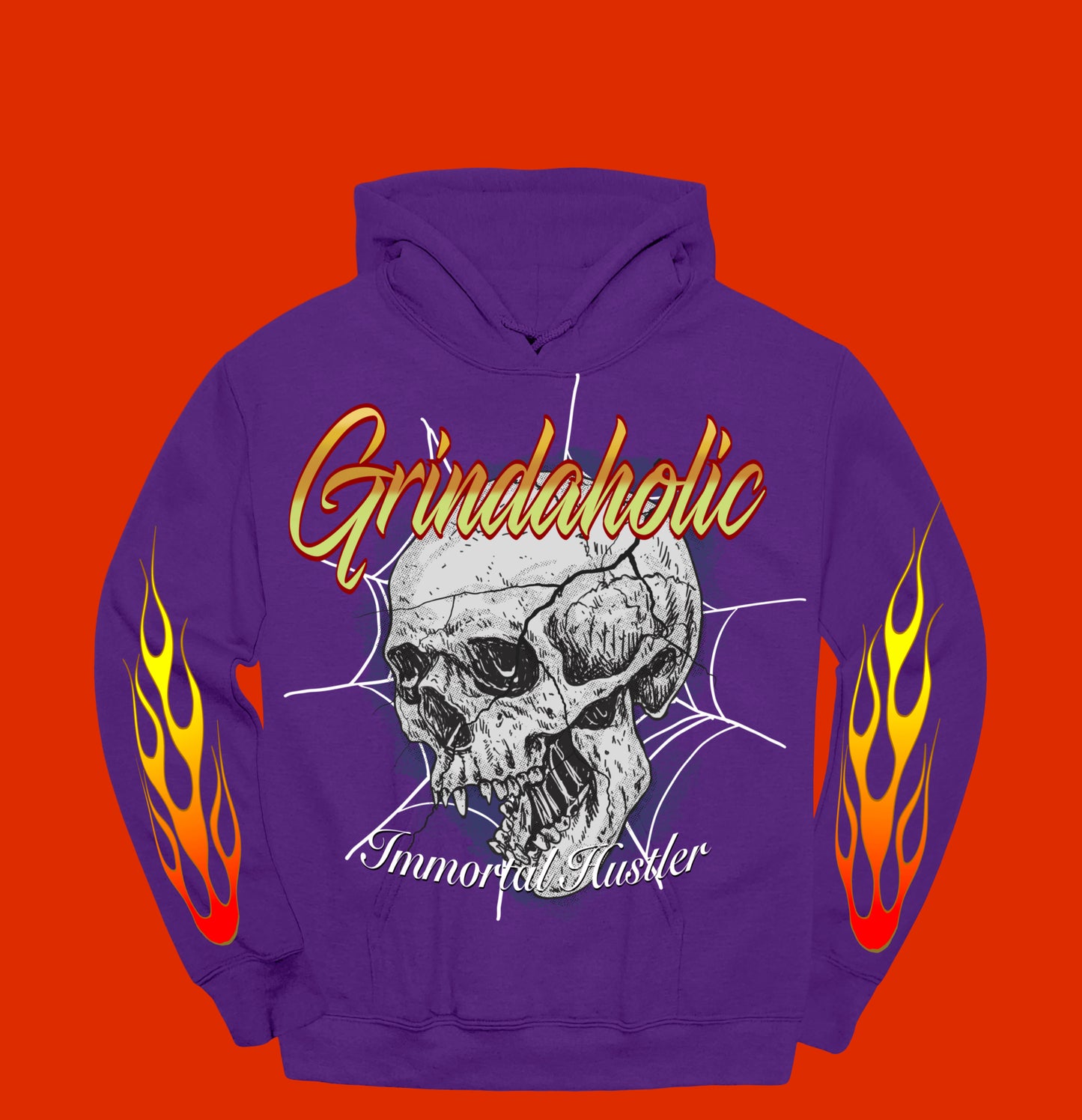 Immortal Hustler Hoodie (Purple)