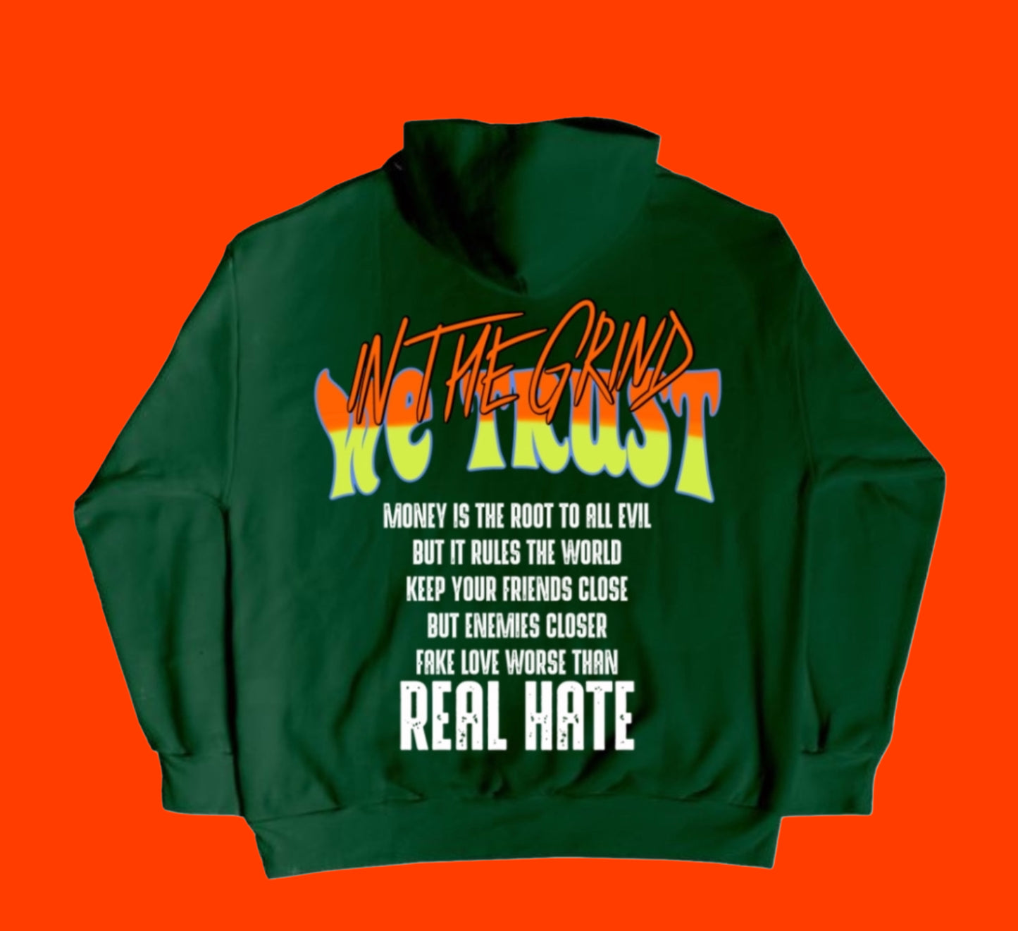 Immortal Hustler Hoodie (Money Green)