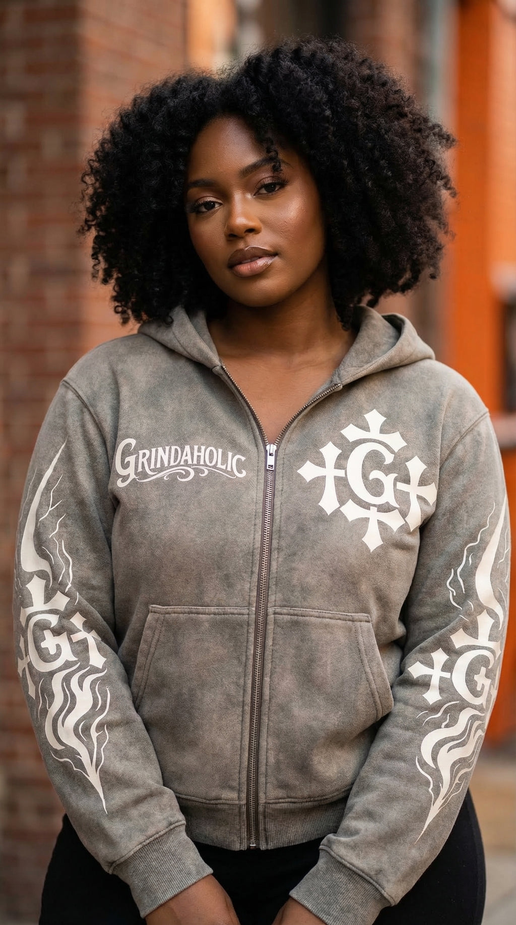 Wolf Grey (HOLY GRIND HOODIE)