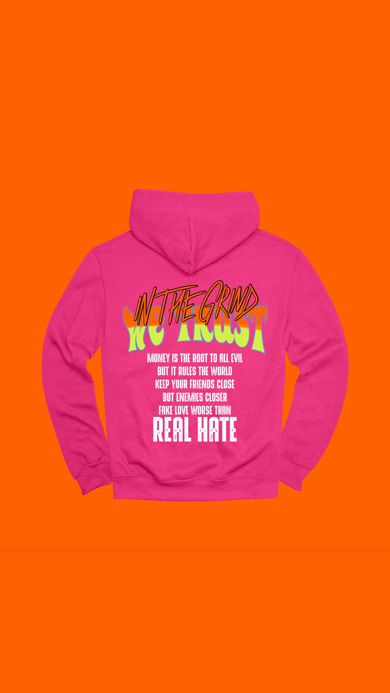 Immortal Hustler Hoodie (Pink)