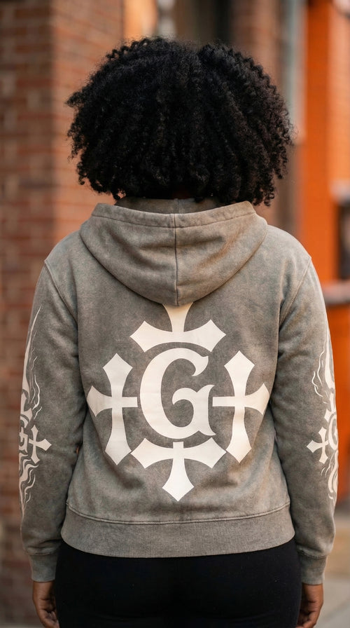 Wolf Grey (HOLY GRIND HOODIE)